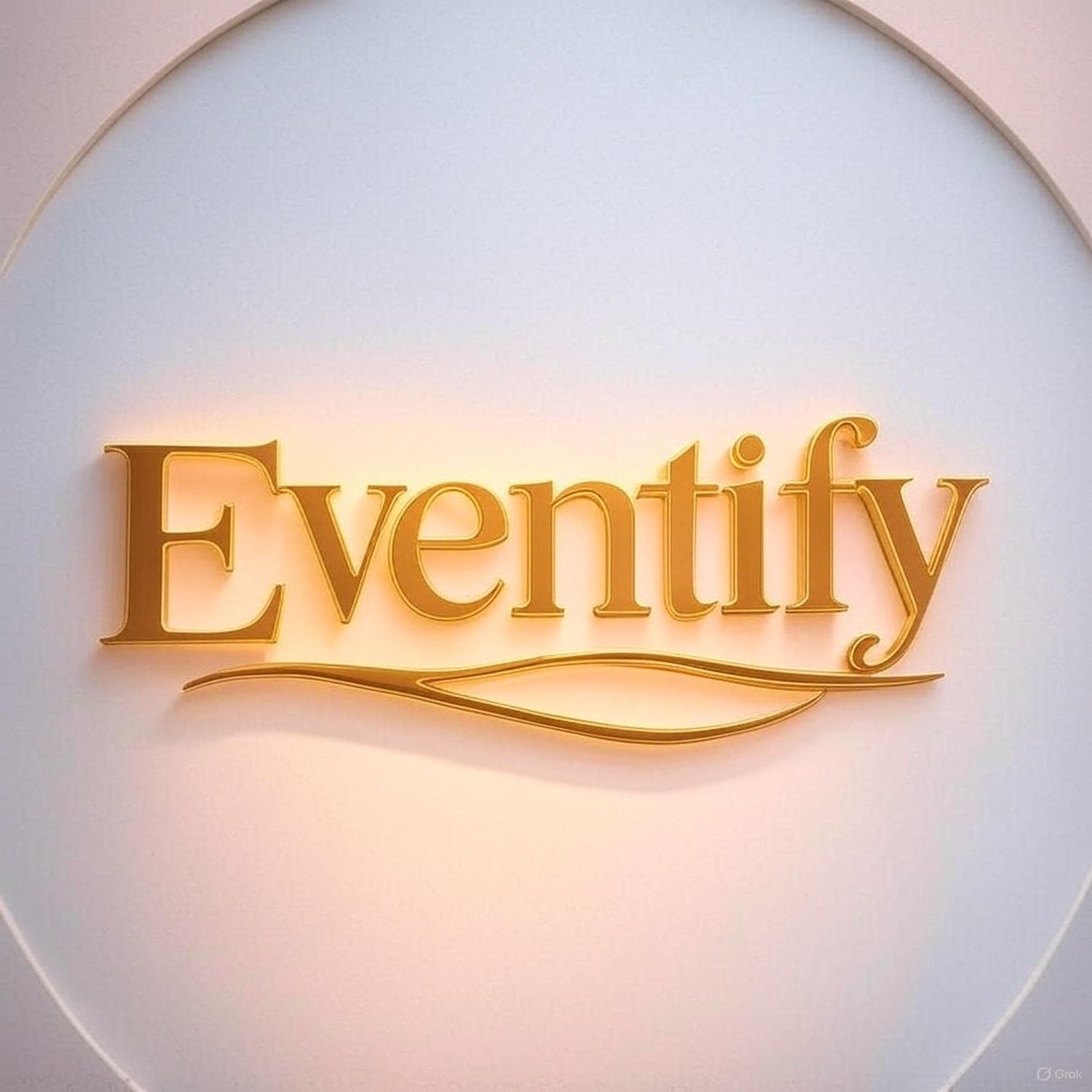 Eventify gold wordmark
